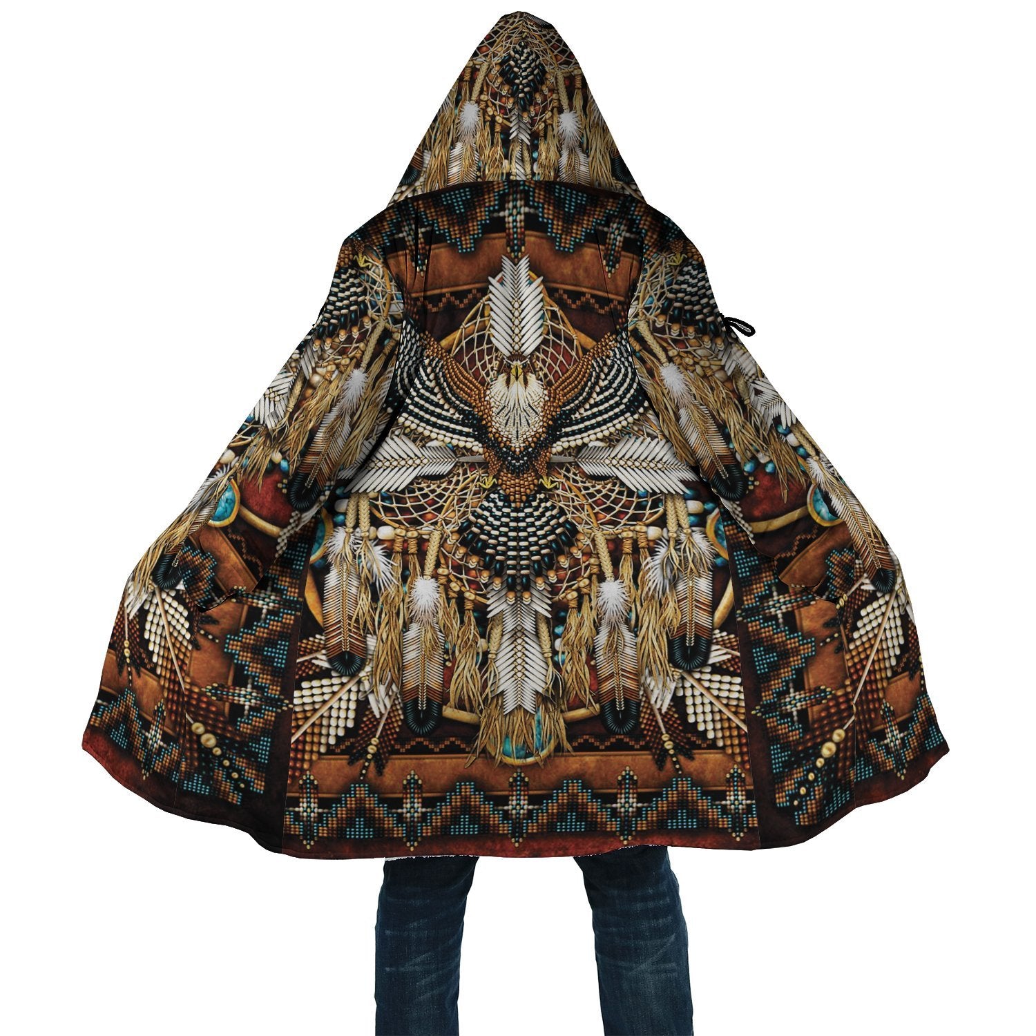 Amazing Feather Native Cloak - Native American Pride Shop