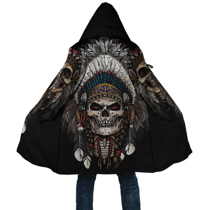 Skull Native Cloak - Native American Pride Shop