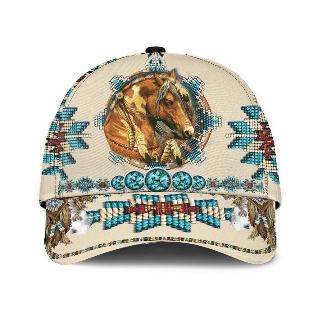 Native Pattern Horse - Cap NBD