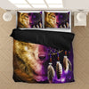 Native Two-Color Wolf Bedding Set