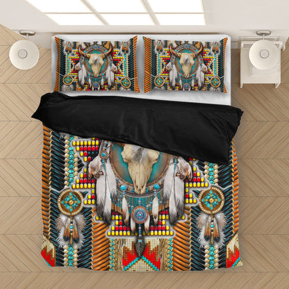 Color Native Pattern Bedding Set