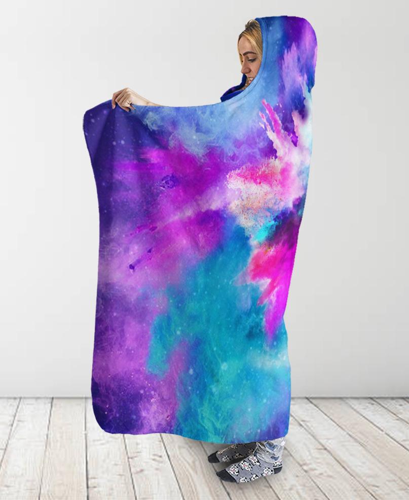 Color Hooded Blanket NBD