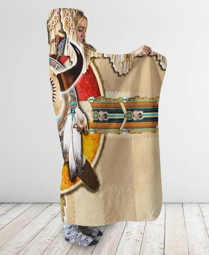 Feathers Hooded Blanket NBD