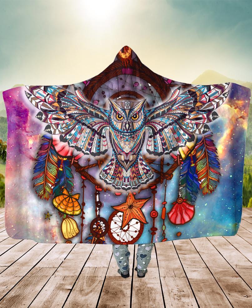Owl Hooded Blanket NBD