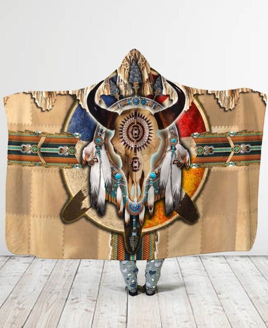 Feathers Hooded Blanket NBD