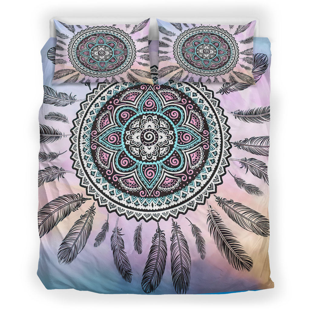 Peace Circle Dream Catcher  Bedding Set