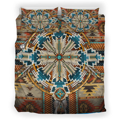 Bright Motifs Native American Bedding Set