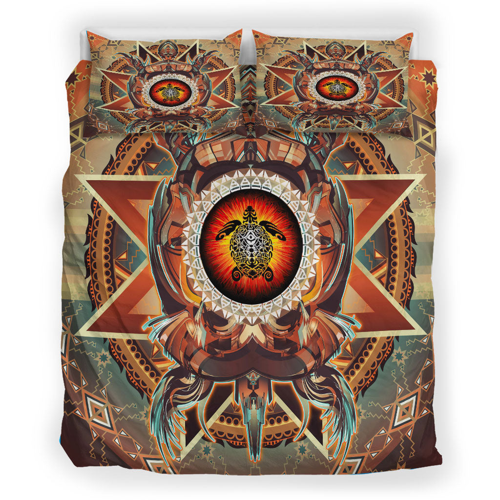 Turtle Spirit Native American Bedding Set
