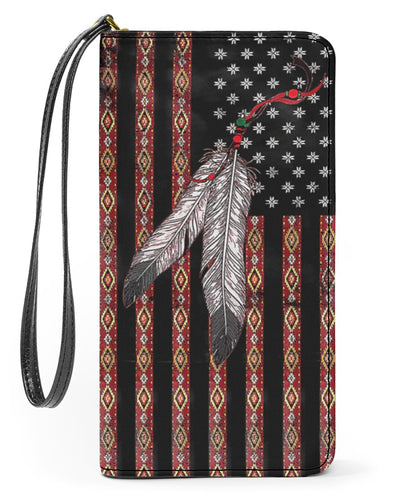 Native American Wolves Womens Clutch Purse 09 NBD