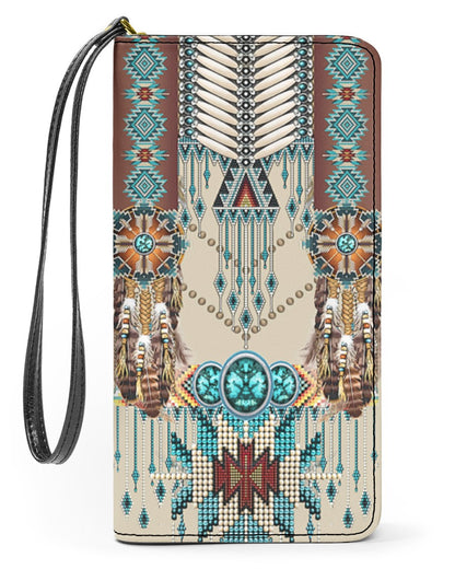 Native American Wolves Womens Clutch Purse 08 NBD