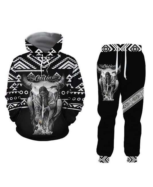 Black Native Hoodie Legging Set NBD