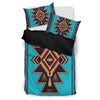 Blue Background Native Bedding Set