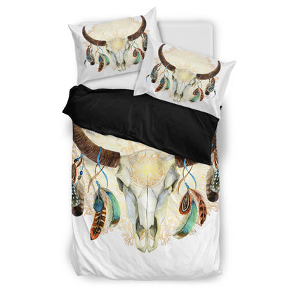 White Buffalo Native Bedding Set