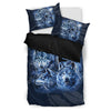 Native Three Wolves Bedding Set