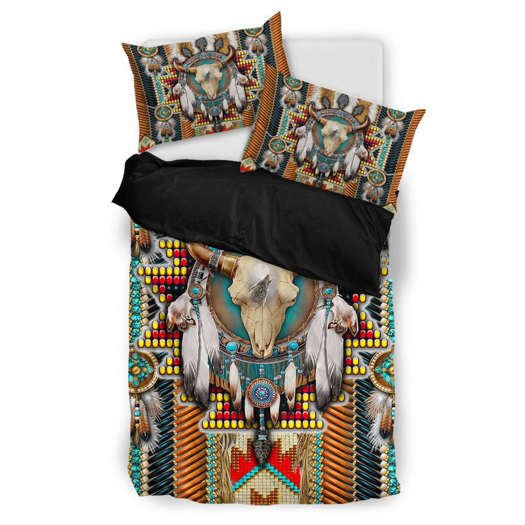 Color Native Pattern Bedding Set