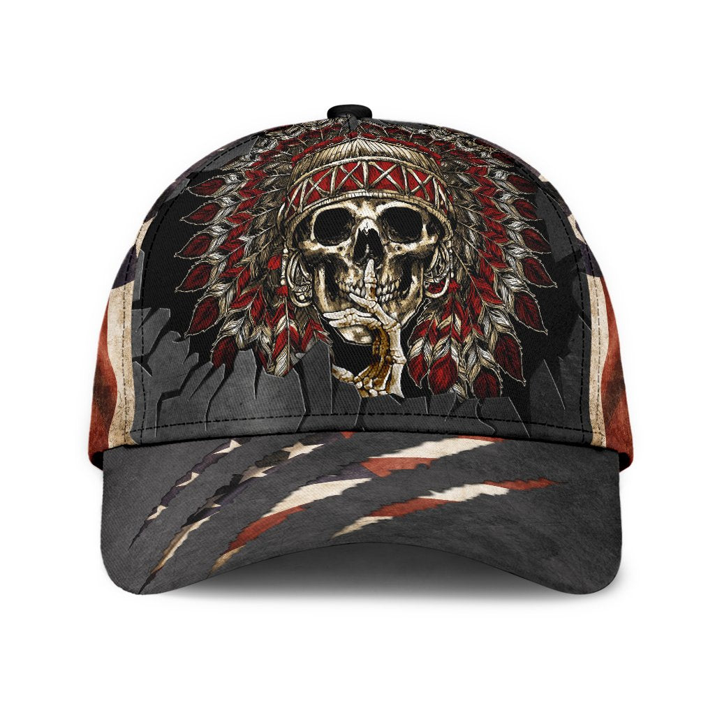 Native American Skull - Cap NBD