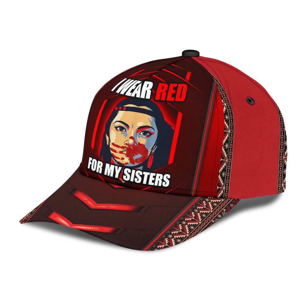 Native American I Wear Red - Cap