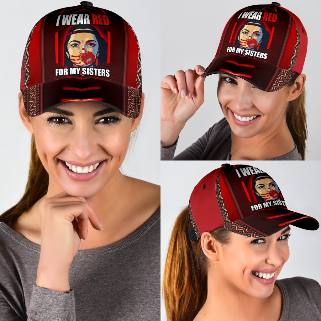 Native American I Wear Red - Cap