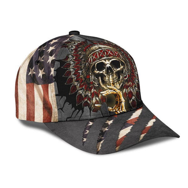 Native American Skull - Cap NBD - Native Heritage Store